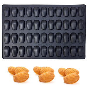 Tái sử dụng Silicone Madeleines khuôn tái sử dụng và bền vững nhựa Silicone công cụ cho Baking bánh món quà hoàn hảo chào đón OEM/ODM - Product Image 1