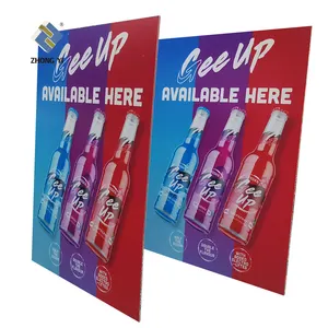 Trung Quốc Nhà cung cấp Kích thước cuộc sống Standee tông cutouts, trắng chết cắt strut thẻ truy cập thẻ