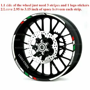 Accesorios para Motocicleta, Adhesivos para Llantas, Calcomanías Reflectantes para el Eje de la Rueda para Suzuki DRZ400SM <span class=keywords><strong>DR</strong></span> Z DRZ 400SM <span class=keywords><strong>400</strong></span> <span class=keywords><strong>SM</strong></span> 2005-2021 2020 - Product Image 3