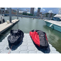 Pontons gonflables en plastique pour jet-ski, quais flottants pour fournisseur de quais - Fournitures marines
