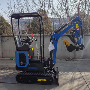 Mini escavatore cingolato 1 tonnellata compatto ad alta efficienza con 1 anno di garanzia per piccoli progetti di costruzione - Product Image 5