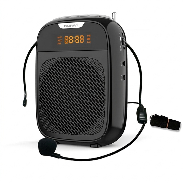 High Quality Portable Voice Amplifier Audio Amplifier Loudspeaker with Microphone