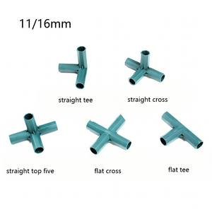 Accesorios de tubería de acero galvanizado 3 vías 4 vías 5 vías conector cruzado en T para jardín almacén de EE. UU. - Product Image 4