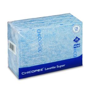 Panno Super Pulente Chicopee Lavette 51x36cm Blu Confezione da 25 Pezzi Adatto per Alimenti - Product Image 1