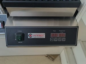Machine à Gaufres Bulle Numérique Commerciale en Promotion pour Hôtels et Restaurants - Équipement de Cuisine <span class=keywords><strong>Campbon</strong></span> ZH-2206C-B - Product Image 3