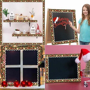 Christmas Festive <strong>Decorative</strong> Border Trim <strong>Classroom</strong> Border Trim <strong>Decorations</strong> <strong>Themed</strong> Border Sticker for Photo Wall Bullet Boards - Product Image 5