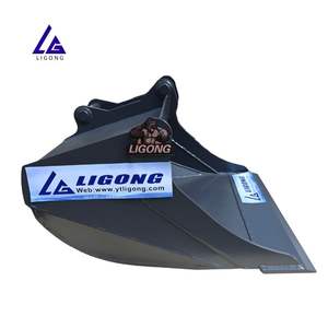 Reinigungs eimer mit 1000mm Breite, Anzug für 3-<span class=keywords><strong>4</strong></span> Tonnen Bagger, verschleiß fest, große Kapazität, Breite und Tiefe können angepasst werden - Product Image 1