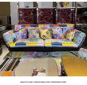 Noir et or arabe majlis canapé meubles de salon style dubai canapé <span class=keywords><strong>louis</strong></span> 14 trois places meilleure qualité canapé ensemble pour la maison - Product Image 1