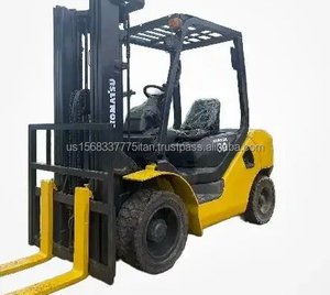 Hot Selling 3 Ton Diesel <b>Forklift</b> Komatsu FD30 with Seat Operator <b>Manual</b> Japan Original Secondhand Power Source - Product Image 1