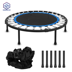 Mini trampoline <span class=keywords><strong>de</strong></span> fitness intérieur <span class=keywords><strong>de</strong></span> 40 à 48 pouces, entraîneur cardio, <span class=keywords><strong>perte</strong></span> <span class=keywords><strong>de</strong></span> <span class=keywords><strong>poids</strong></span>, petit lit <span class=keywords><strong>de</strong></span> saut pour enfants, trampoline - Product Image 1