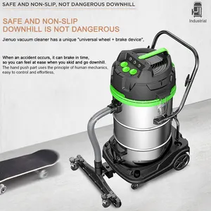 JIENUO JN301T-70L Professional Floor Aspirateur 3000W建設用の強力な産業用ウェットドライ掃除機