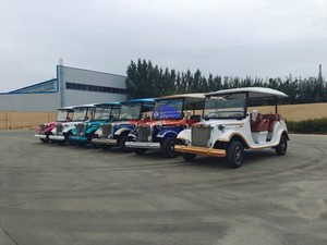 Voiture de luxe classique pour hôtel-resort, tourisme, mariage, chariot de golf d'inspiration vintage - Product Image 5