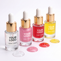 Tubes de brillant à lèvres de marque privée, tubes compte-gouttes de luxe, huile à lèvres hydratante, huile repulpante pour les lèvres, gloss à lèvres brillant à texture épaisse, maquillage