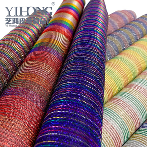 0.6 मिमी अल्ट्रा पतली टीसी कपास पॉलिएस्टर सिंथेटिक इंद्रधनुष धारीदार कृत्रिम इंद्रधनुष धारीदार - Product Image 4