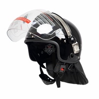 Casque tactique ABS avec visière intégrale pour exercices sur le terrain