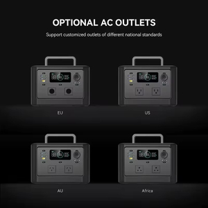 สถานีพลังงานแสงอาทิตย์ 600W 576Wh MPPT คลื่นไซน์บริสุทธิ์ แบตเตอรี่ลิเธียมไอออน พร้อมพอร์ตไฟฉาย LED สำหรับกิจกรรมกลางแจ้ง - Product Image 6