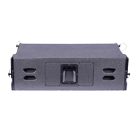 GL-212 Enceintes linéaires passives en bois et métal à double 12 pouces, 2 lignes, 4 ohms, haute puissance, pour spectacles sur scène intérieure/extérieure