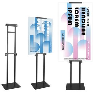 Expositor de Pie Portátil con Altura Ajustable, Desmontable y Removible, para Carteles Publicitarios - Product Image 2