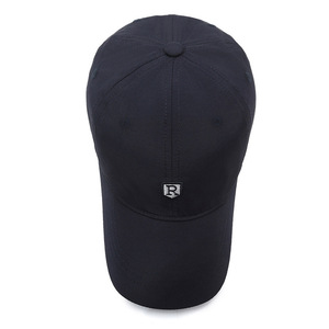 <b>Baseball</b> <b>Cap</b> Men's Sun Hat <b>Navy</b> Blue Breathable Quick Drying Mesh Outdoor Sporty Casual Summer Hat - Product Image 2