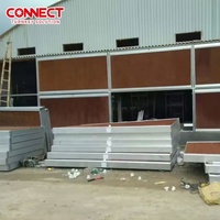 Élevage de volaille Poulet Poulet de chair Couche Plancher Ferme Cellulose Évaporatif Pad Air Miel Peigne Ventilation Refroidissement Mur Pad Refroidisseur