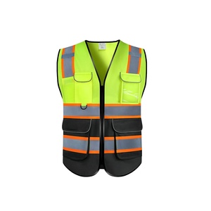 Chaleco de Seguridad Reflectante al por Mayor, Chaleco de Tráfico Multiusos para Construcción con Característica Impermeable, Impresión Gratuita Nocturna - Product Image 1