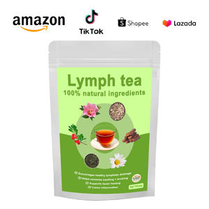 Tè naturale della salute del tè di drenaggio linfatico senza glutine vegano per la bustina di tè linfatico di circolazione - Product Image 1