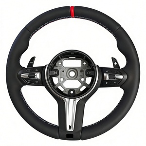 Volante ZP Personalizzabile in Pelle Piena, 3 Razze, Impugnatura da 40mm per Serie 1-7 F30 E90, per il Mercato Cinese - Product Image 5