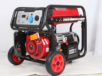 Tragbarer 3kW Mini-Stromgenerator Einphasig 5kW mit Auto- und Fernstart Benzin 220V/24V AC 50Hz