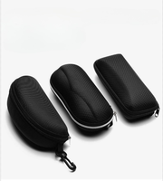 Étui à fermeture éclair de haute qualité pour lunettes, étui à lunettes portable BZ-1