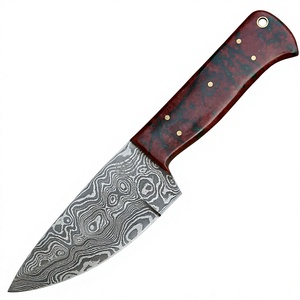 Couteau de camping en acier au carbone à lame et manche en bois, vente en gros, prix attractif - Product Image 3