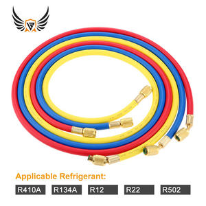 สายชาร์จน้ำยาแอร์ Linzhi รุ่น R410A สำหรับระบบปรับอากาศ HVAC ชุดสายชาร์จแรงดัน 800PSI สำหรับน้ำยา R410A <span class=keywords><strong>R22</strong></span> R134A R12 R502 - Product Image 2