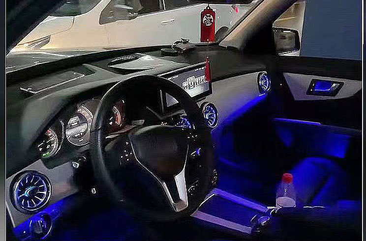 MaXtron Set Illuminazione Interni LED Per Mercedes Classe GLK X204 - 6000K Bianco Freddo, Plug & Play