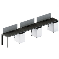 Meubles commerciaux design moderne 2/4/6/8 bureau séparateur pour bureau du personnel