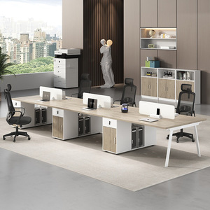 Scrivania da Ufficio Moderna Personalizzabile in <span class=keywords><strong>MFC</strong></span> con Superficie in Melamina per Casa/Hotel con Telaio in Alluminio e Cassetti - Garanzia di 3 Anni - Product Image 1