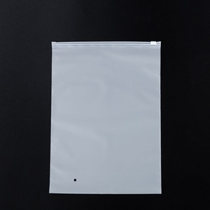 Custom Matte Frosted Zipper <b>Bag</b> Clothing Packaging <b>Bag</b> Reusable Zip Lock Garment Storage <b>Bag</b> With Logo Printed Wholesale Factory - Product Image 6