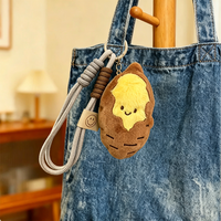 Pendentif en peluche révélateur de remplissage pelable, style patate douce cuite, pour sac, mignon, créatif, petit cadeau MR-001