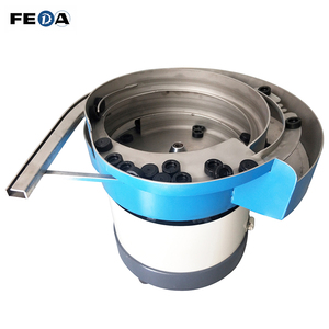 Alimentador de cuenco vibratorio electromagnético automático personalizado FEDA con sistema de alarma de escasez de piezas - Product Image 1