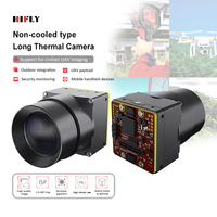 Module de caméra thermique infrarouge LWIR miniature industrielle HIFLY avec objectif 19 mm et résolution 1280x1024 pour la surveillance incendie