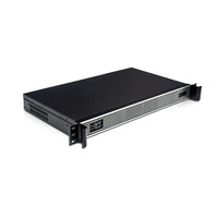 Fabrication de tôle 19 pouces 1U Atx Server Case Fabricants Custom Industrial Control 1U Rack Mount Chassis Enclosure