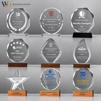 Plaque de récompense personnalisée en acrylique durable et imperméable, pour la reconnaissance des employés, les réalisations d'entreprise, les commémorations, personnalisable