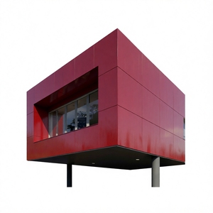 Revestimiento de Pared para Hospitales 5706 Rojo Super Resistente a la Intemperie ACM 4mm-6mm Autolimpiante - Product Image 1