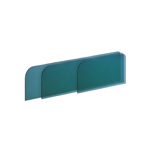 Hiện đại Hàn Quốc <span class=keywords><strong>Glass</strong></span> Màn hình phân vùng Frosted trong suốt văn phòng Divider tùy chỉnh kích cỡ khung kính hỗ trợ dễ dàng cài đặt thực hiện - Product Image 1