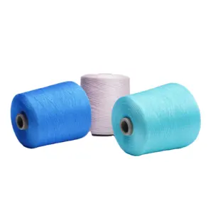 100% Polyester Naaigaren 40/2 Breien Zijde Gesponnen Wol Gerecycled