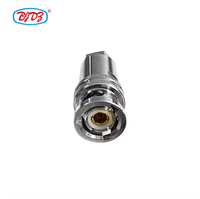 Suministro de fábrica Triax BNC macho abrazadera de enchufe conectores rf para cable coaxial TRX179 conector coaxial triaxial RF en stock