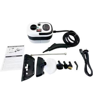 Limpiador a vapor de 1500W, 1-1.4L, eléctrico y portátil, con accesorios de cepillo para limpieza de cocina y hogar. - Product Image 5