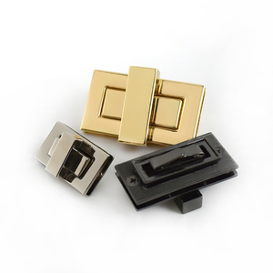 MeeTee BF616 Túi Phụ Kiện Phần Cứng Hình Chữ Nhật Ví Đóng Cửa Xoay Khóa Vuông <span class=keywords><strong>Clasp</strong></span> Twist Khóa Cho Túi Xách Ly Hợp Khóa Khóa Khóa - Product Image 4