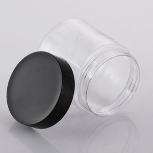 Factory Sale 85mm 150ml 250ml 280ml 350ml 400ml 500ml 600ml 700ml 1000ml <b>Cookie</b> Snack Food <b>Jar</b> With Lid Clear PET Food <b>Jar</b> - Product Image 6
