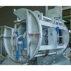 Boîte d'abattage rotative rituelle de bétail d'équipement de boucher de Buffalo de qualité d'usine pour la conception de traitement d'abattage de taureau - Product Image 6