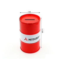 Vente en gros de mini fûts à huile de haute qualité / boîtes métalliques, boîtes cylindriques en étain, adaptées pour le stockage de bonbons, de cadeaux et d'argent.