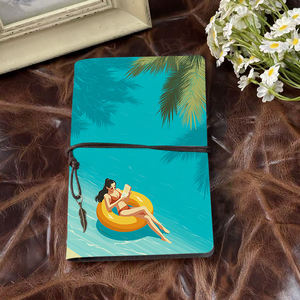 Hermoso cuaderno escolar hecho a mano A6 práctico para grupos <span class=keywords><strong>de</strong></span> <span class=keywords><strong>teatro</strong></span> universitario adecuado para registros <span class=keywords><strong>de</strong></span> ensayo y notas <span class=keywords><strong>de</strong></span> guión W - Product Image 2